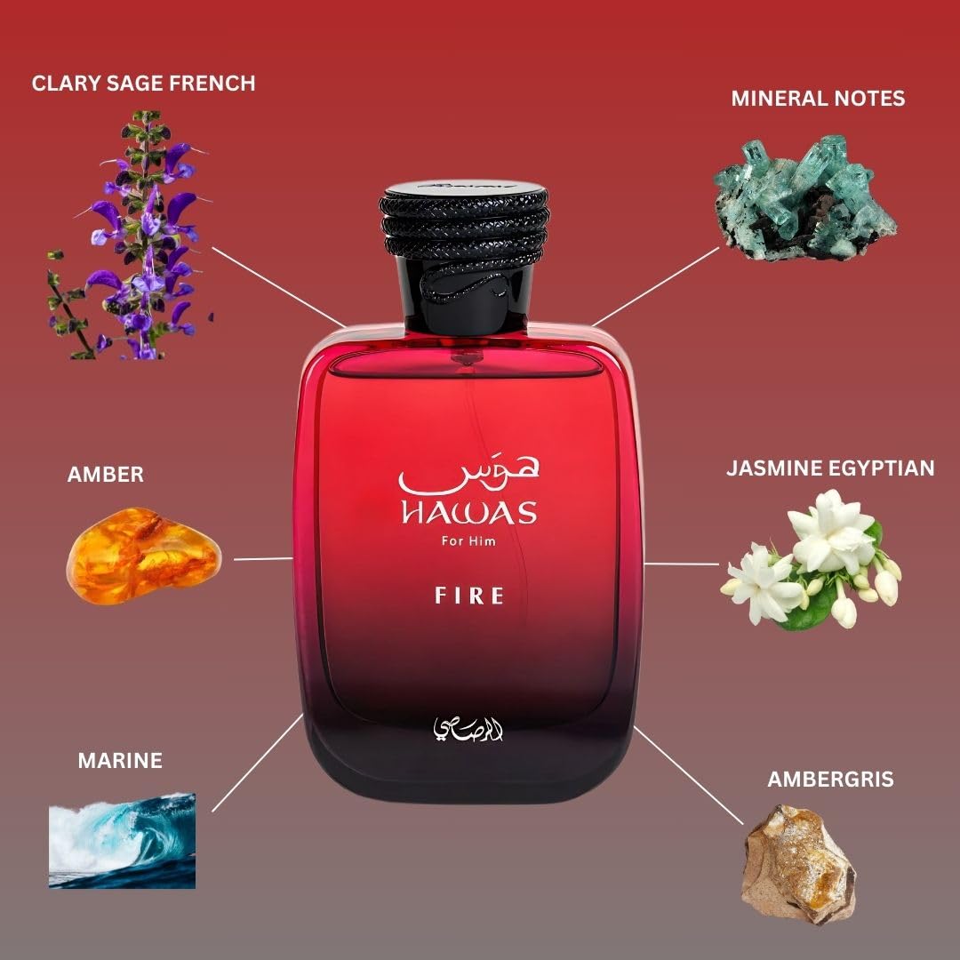 Rasasi Hawas Fire – Eau de Parfum - 100ml