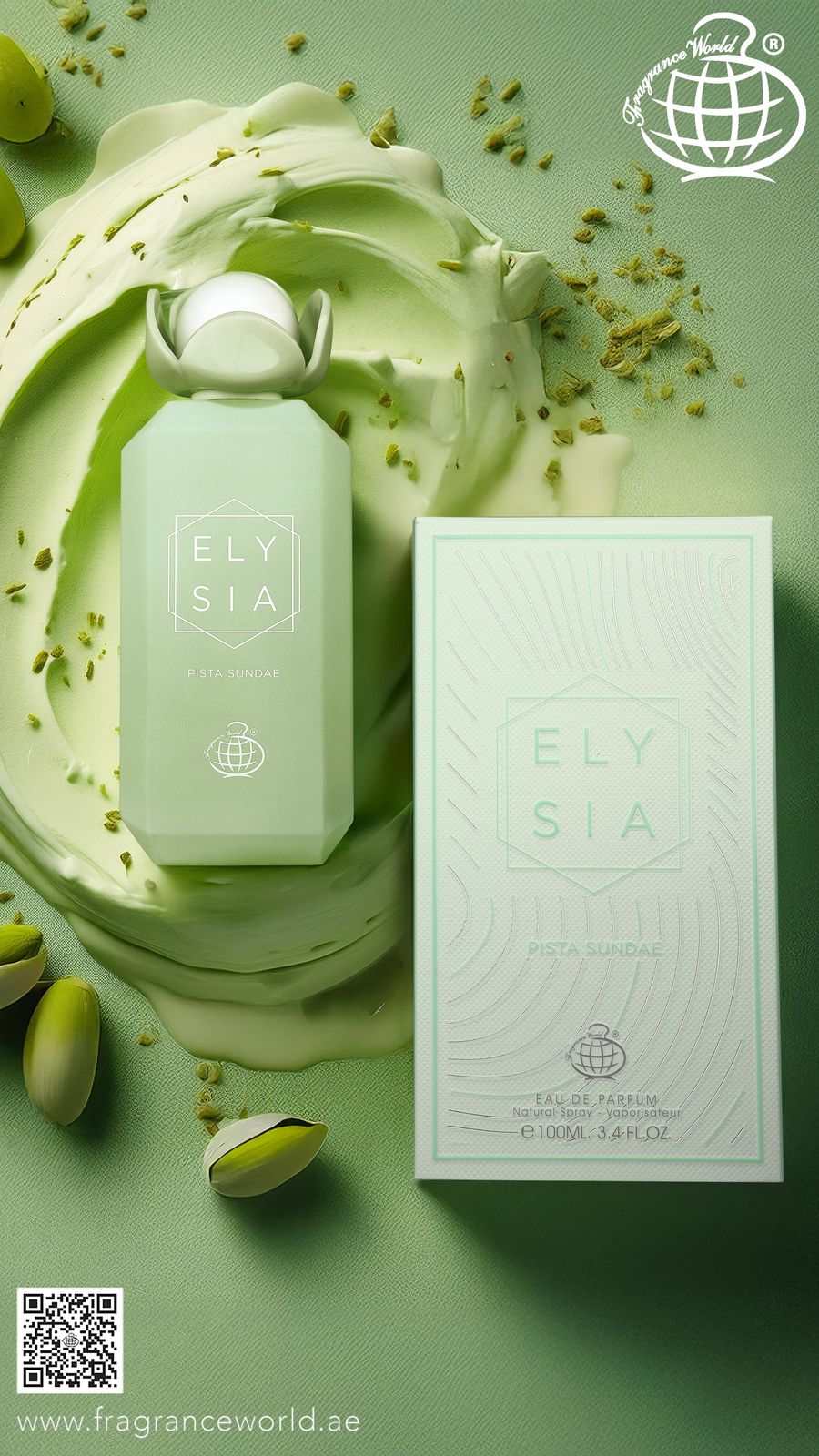 Fragrance World Elysia Pista Sundae - Eau de Parfum - 100ml